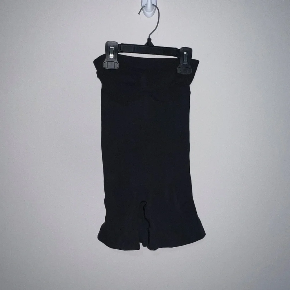 Skims SEAMLESS SCULPT STRAPLESS SHORTIE BODYSUIT onyx black mediu